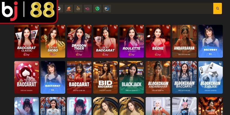 BBIN Gaming đa dạng trò chơi truyền thống