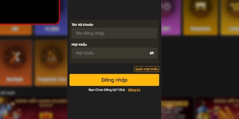 Truy cập web hoặc ứng dụng